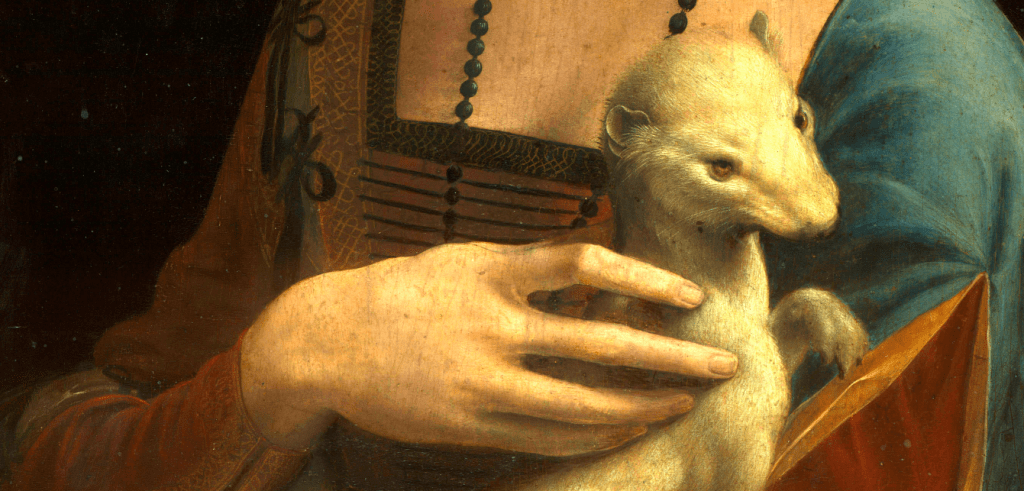 達文西與《抱銀貂的女子》